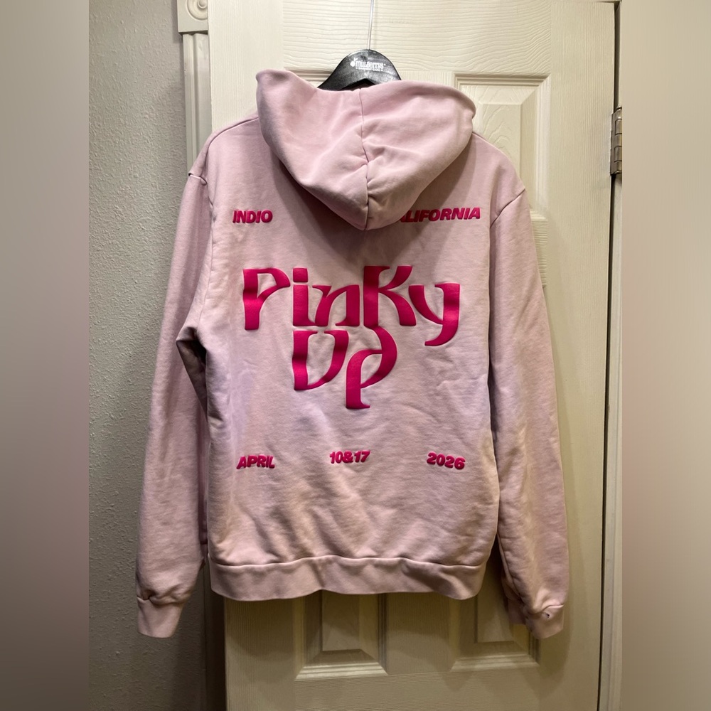 Katseye Pinky Up Indio California zip up Hoodie